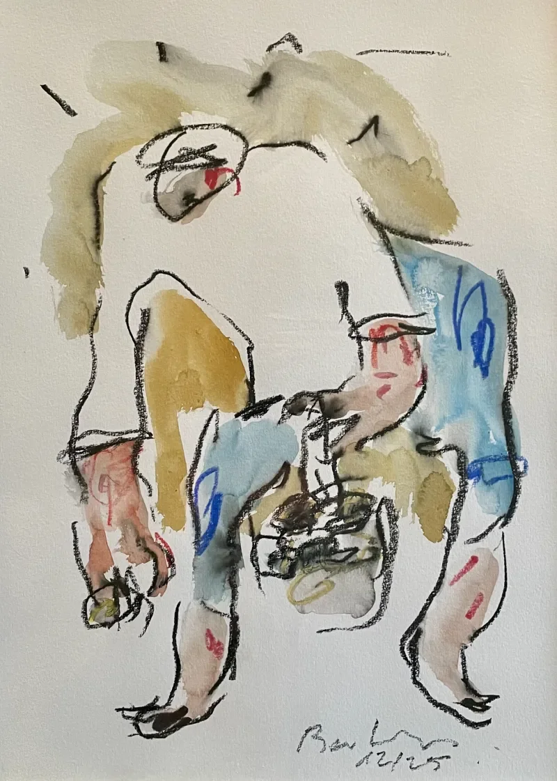 Plagiste, dessin original, Christophe Boulanger, Villa Sonneville