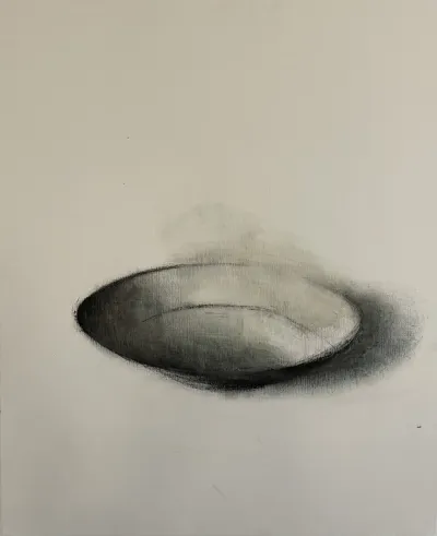 Paysage (Bassine), Huile sur toile, 73x60cm, Cedric Carre, Villa Sonneville, refB02