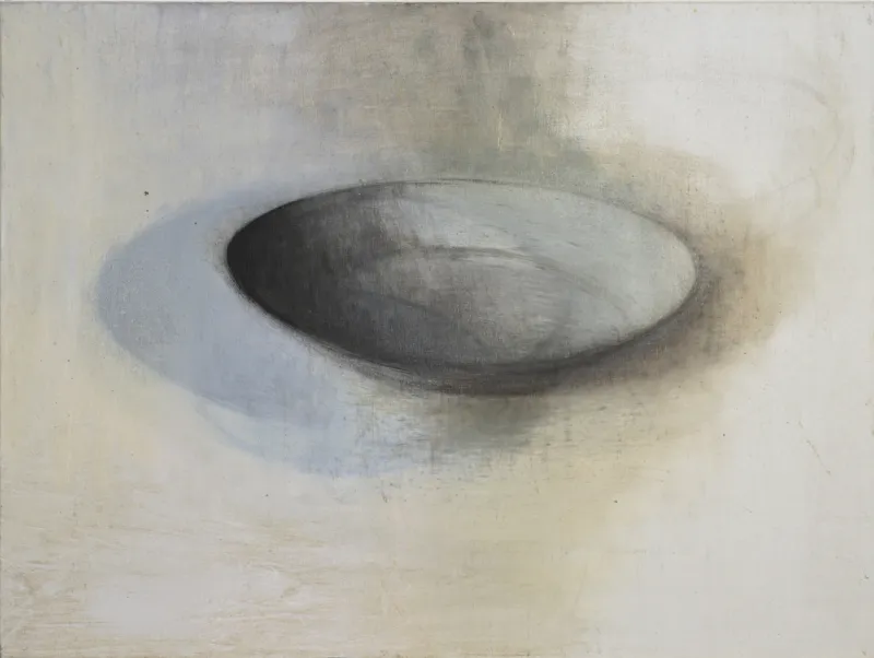 À fleur, huile sur toile, Cédric Carré, Villa Sonneville